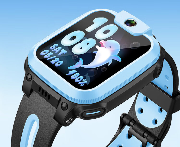 小天才电话手表Q2A长续航儿童手表 GPS定位智能手表 学生儿童移动联通电信4G视频拍照手表手机男女孩天镜蓝